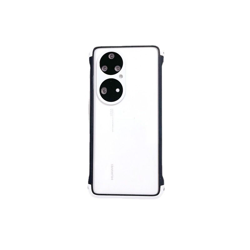 Ốp điện thoại trong suốt màu trơn đơn giản cho Huawei P50Pro mate40 P30 P40 pro