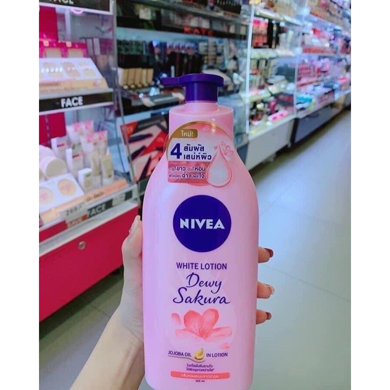 KEM BODY NIVEA DEWY SAKURA 525ML-CHÍNH HÃNG