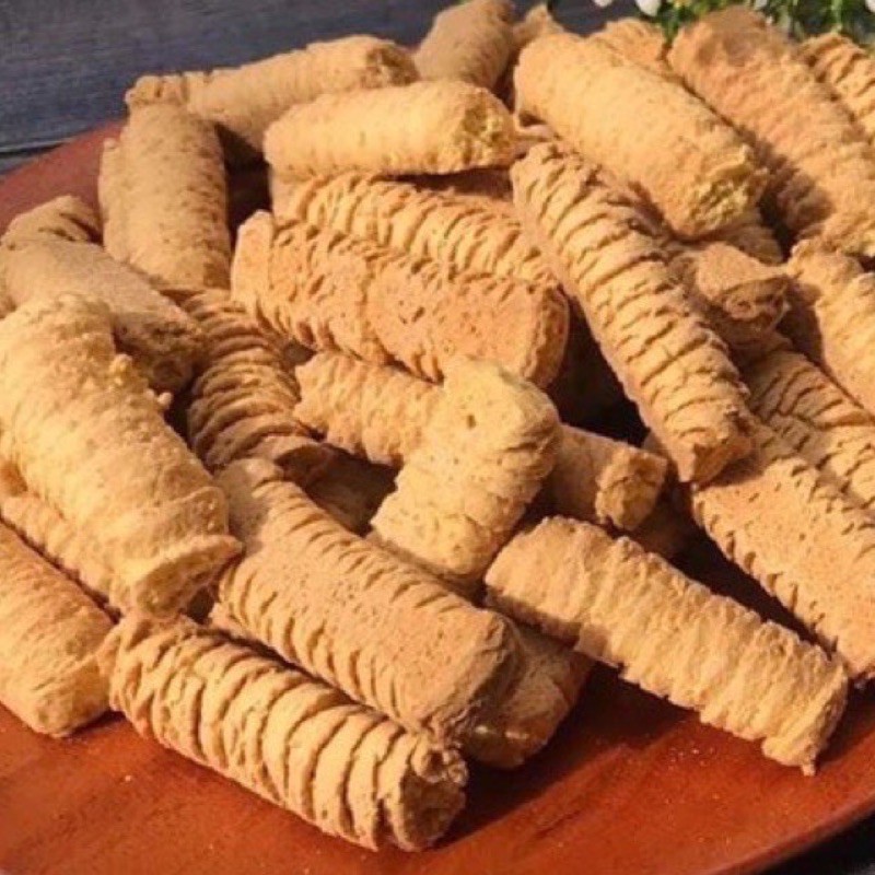 Bánh gai dừa sữa - bánh đuông dừa - ăn vặt bánh kẹo -500gr