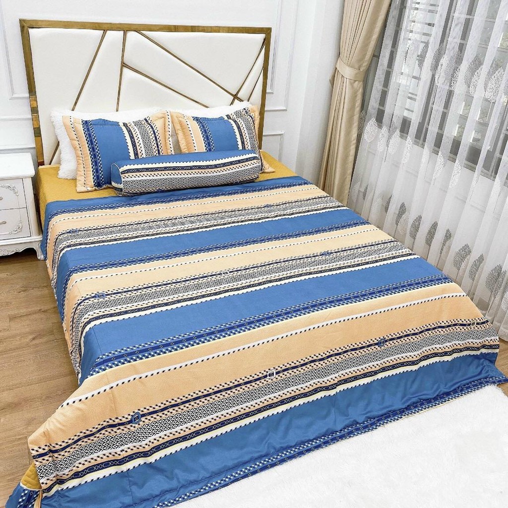 [COMBO] SET LỤA THÁI 5 món TRẦN PHỦ - Nhập khẩu lụa cao cấp