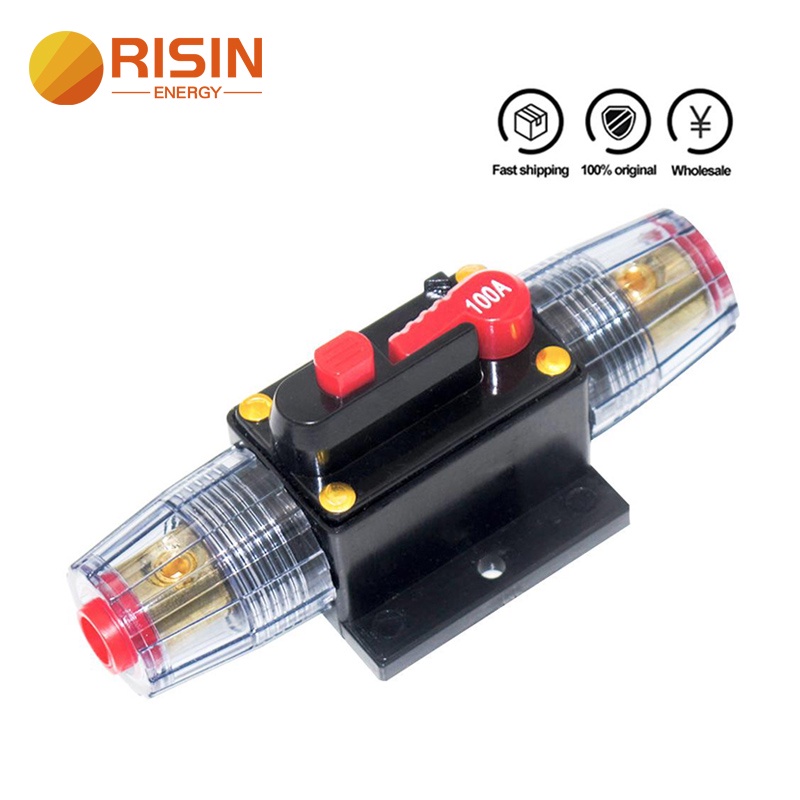 Cầu Chì 20A 30A 40A 50A 60A 80A 100A 12V 24V DC Cho Xe Hơi Xe Tải