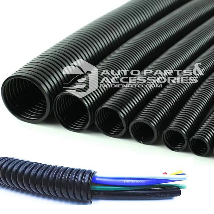 Ống ruột gà, ống luồn dây điện nhựa PP chuyên dùng cho oto loại 25mm