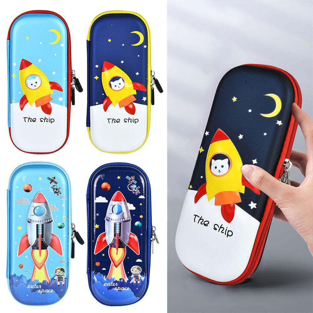 PISTA Hộp Đựng Bút EVA Cỡ Lớn Họa Tiết 3D Dễ Thương
