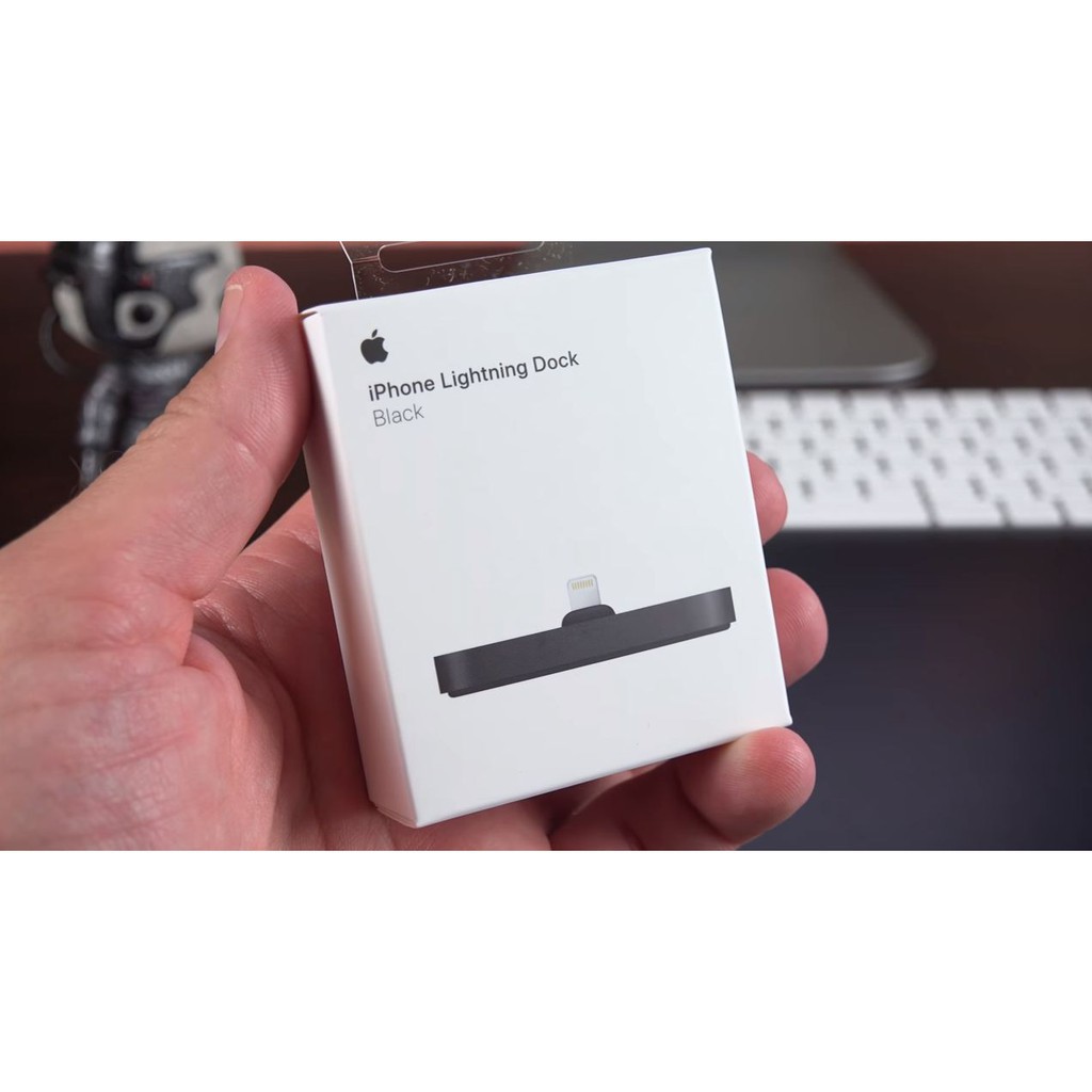 Dock Sạc Apple iPhone Lightning Dock Silver - Chính Hãng BH 12 tháng