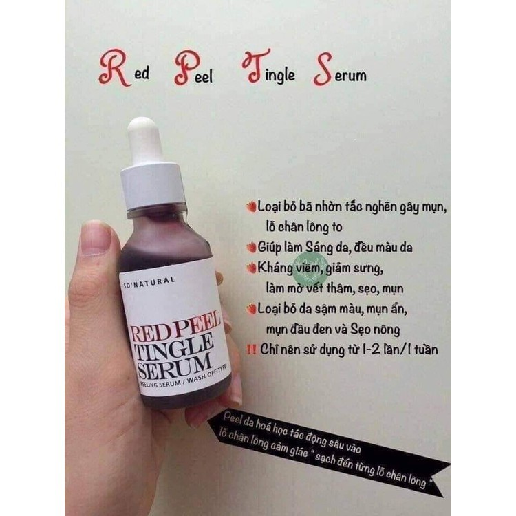 Thay da sinh học Red Peel Tingle Serum / RedPeel 10ml 35ml 20ml