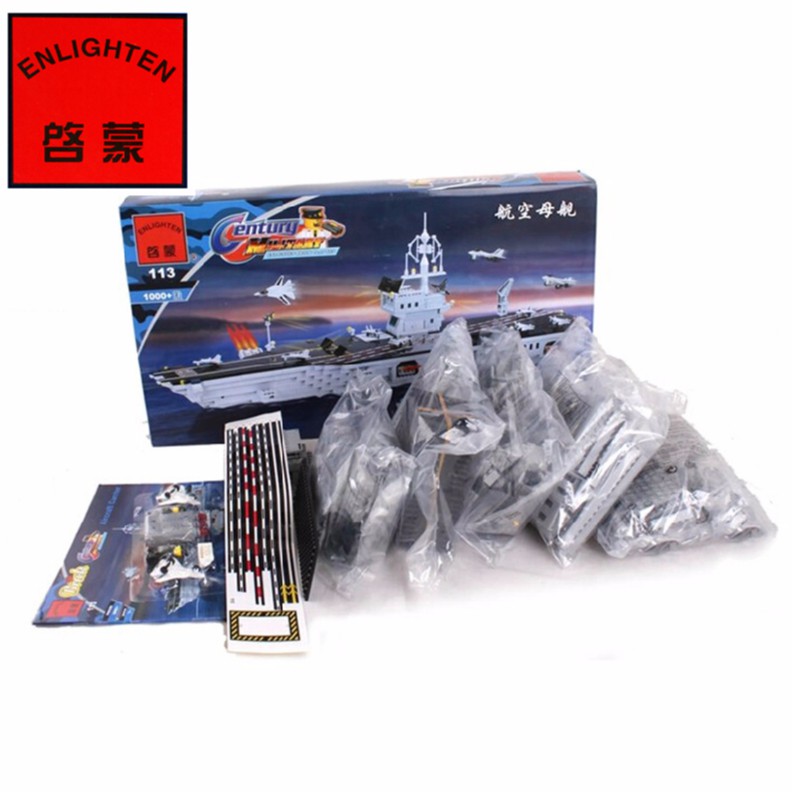 Lego Xếp hình tàu sân bay 113
