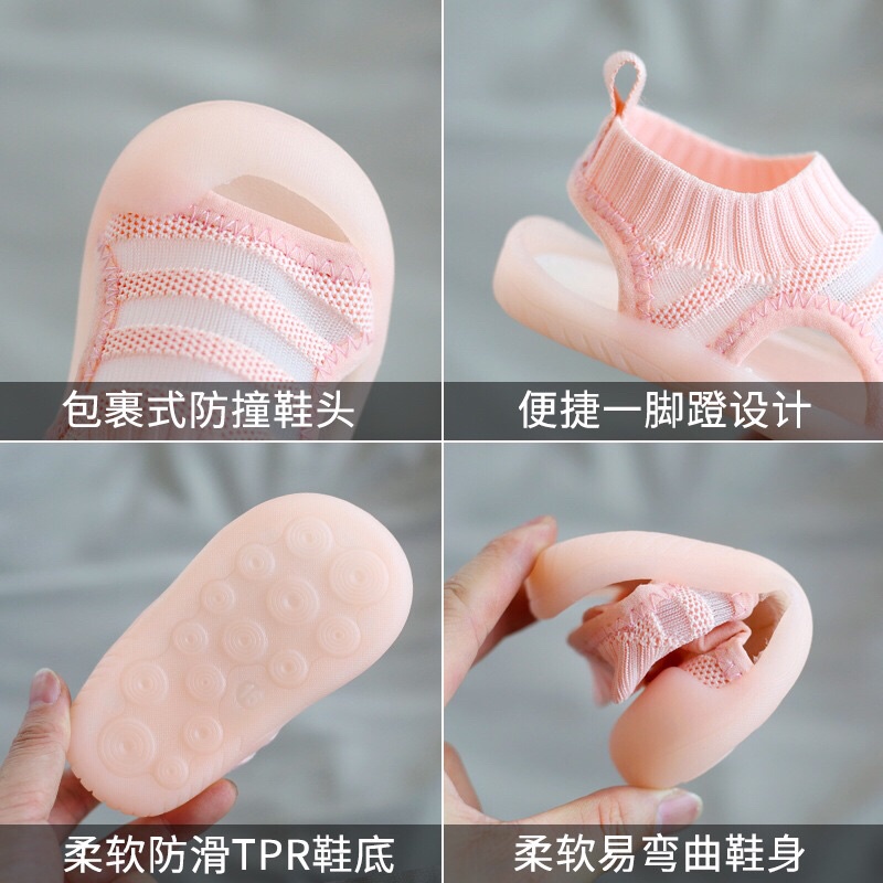 FREESHIP Giày bún hở mũi siêu êm cho bé trai và bé gái Mã 2013