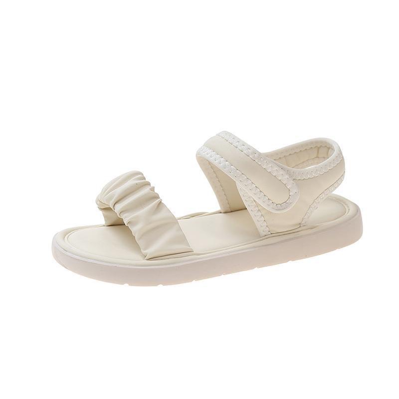 Sandal nữ quai nhún đế cao 3cm cực đẹp