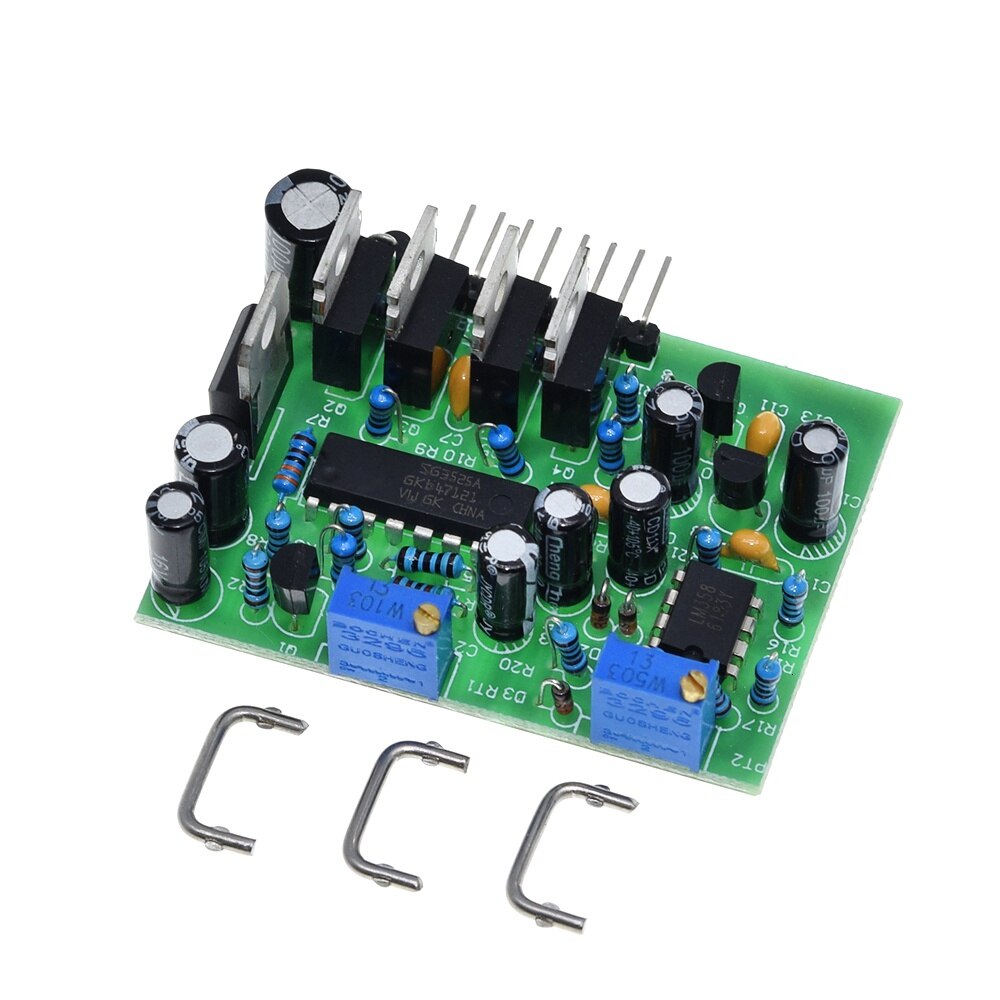 Bảng Mạch Chuyển Đổi Tần Số Cao 13-40KHz SG3525 LM358 DC 12-24V 5000W