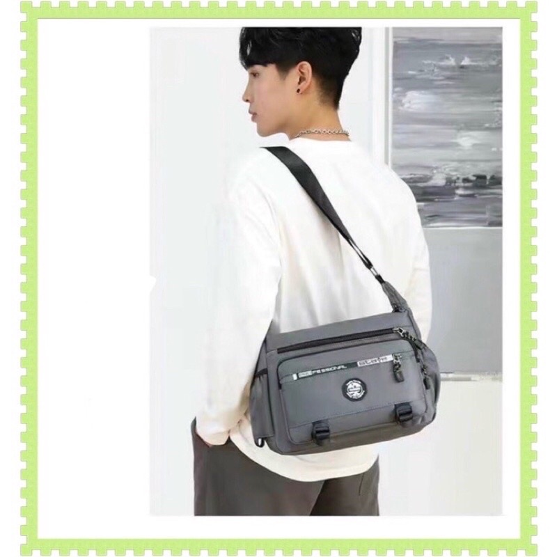 Túi Xách Vải Dù Đeo Chéo Nam Cao Cấp - Túi Xách Nam Chất Liệu Vai Bố Túi Vai Dù Bền Đẹp