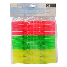 Kẹp Quần Áo Cỡ Lớn 24 Cái Uncle Bills BL0067