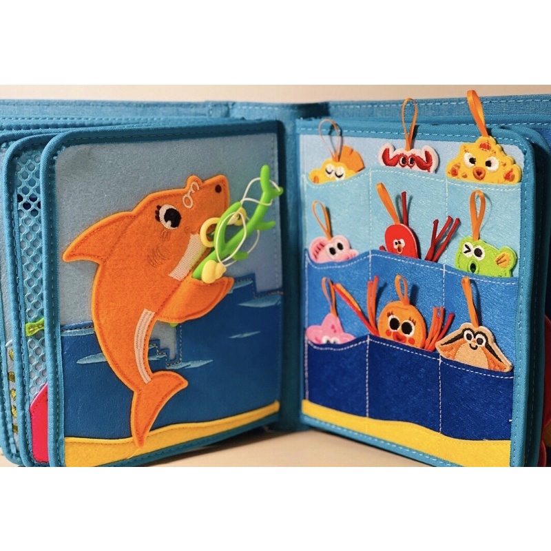 SÁCH VẢI + BALO PINKFONG