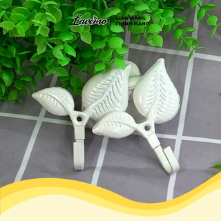 Móc Treo Núm Vén Rèm Cửa Bằng Sắt Hình Lá NV04