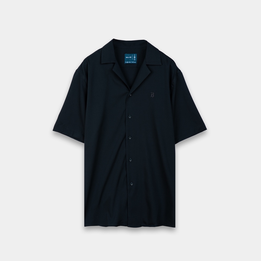 Áo sơ mi nam BEN & TOD S21011 tay ngắn, vải cotton lụa không nhăn, thấm hút mồ hôi, trẻ trung, thanh lịch