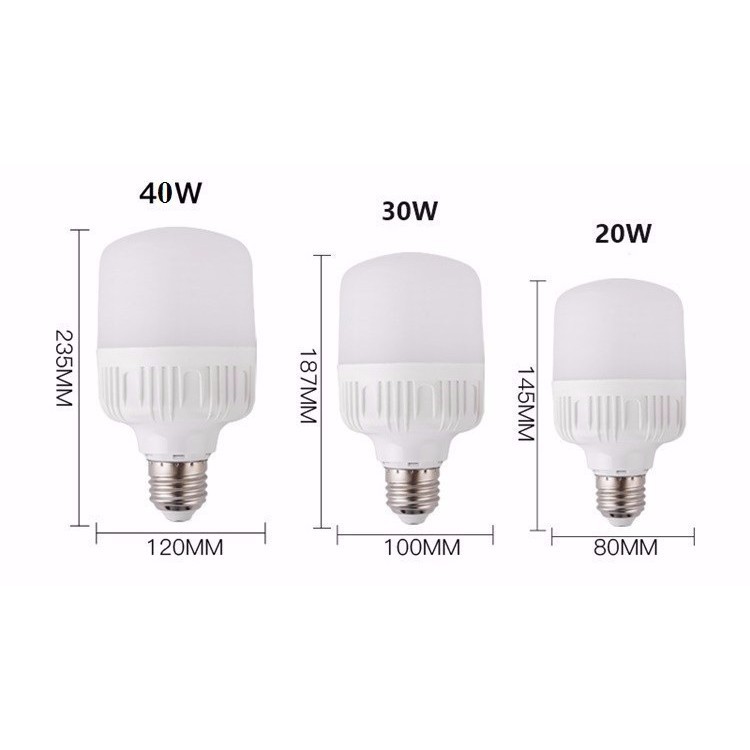 COMBO 3 BÓNG ĐÈN LED TRỤ 40W