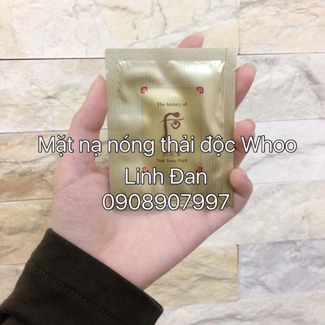 MẶT NẠ NÓNG WHOO