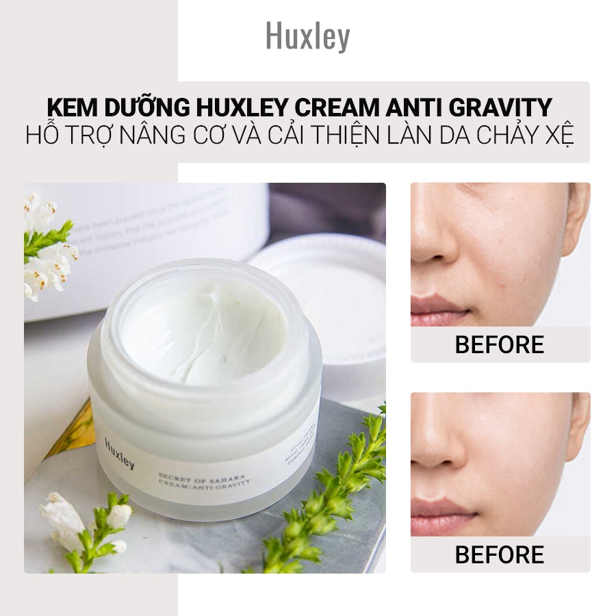 Set 3 Phục Hồi, Chống Lão Hoá HUXLEY ANTIOXIDANT TRIO