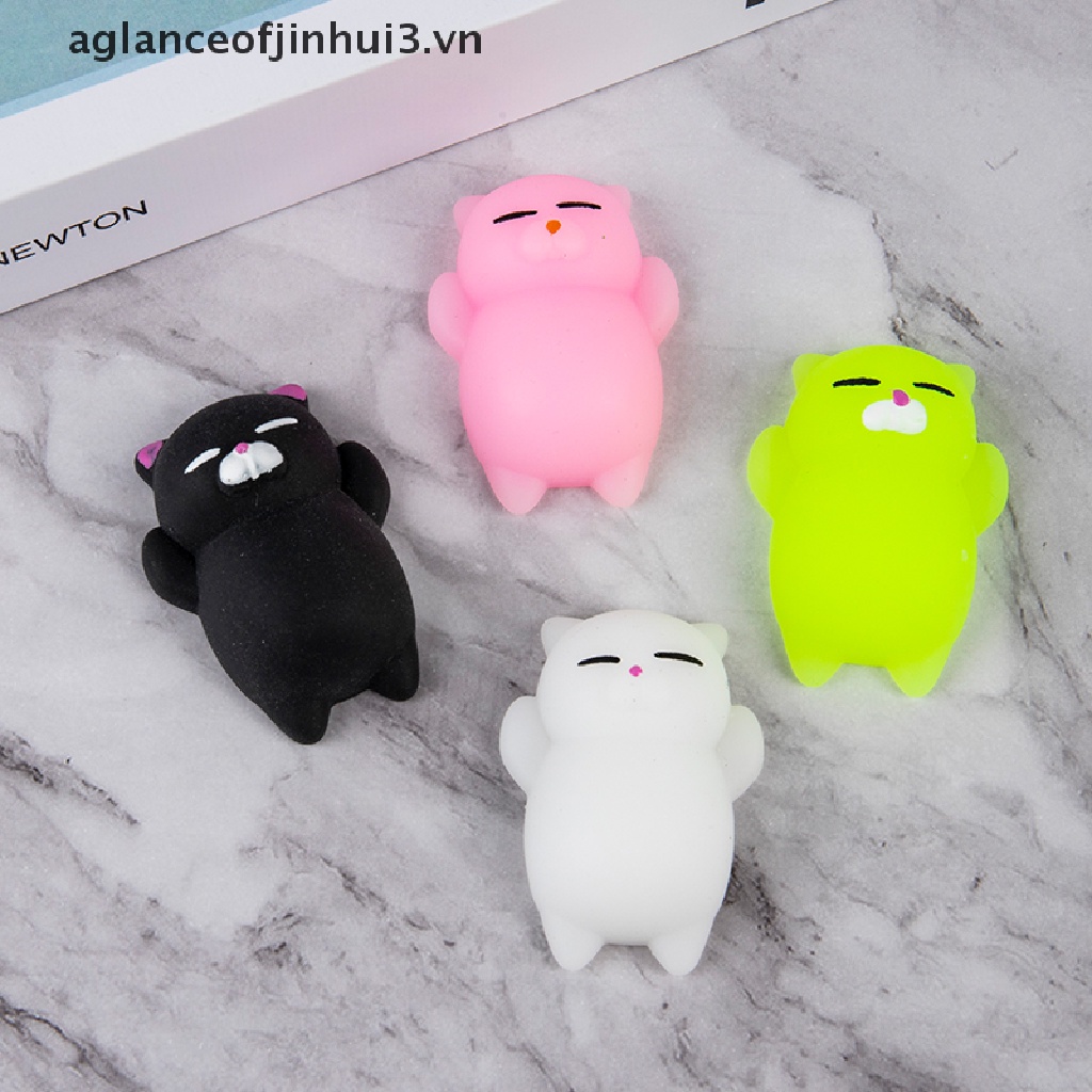 Đồ Chơi Nắn Bóp Giúp Giải Tỏa Căng Thẳng Hình Mèo Đáng Yêu