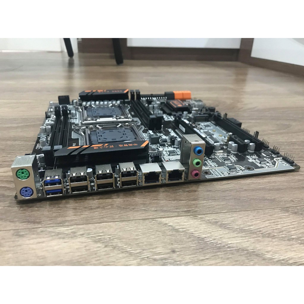 Mainboad Huananzhi X79 dual 8D CPU sk2011 - Bảo hành 12 Tháng Full box