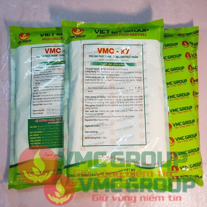 VMC K7 TẠO GIÒN DAI CHO GIÒ CHẢ