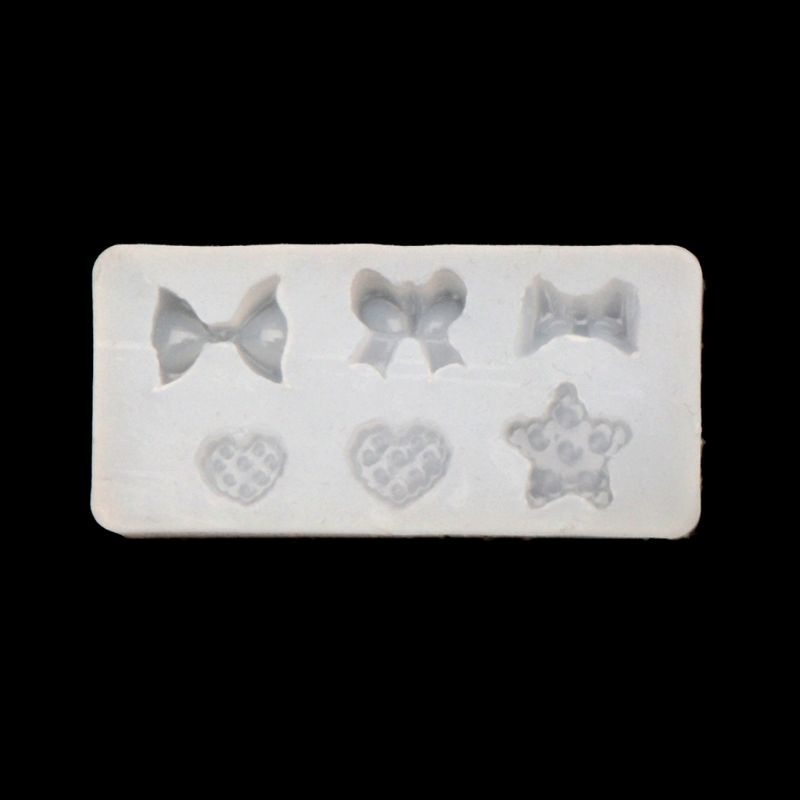Khuôn silicon đổ keo epoxy resin họa tiết hoa 3D dùng trang trí móng tay nghệ thuật/làm đồ trang sức