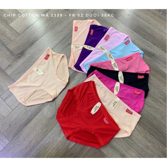 Quần lót nữ co dãn Sexy nhiều màu sắc Free size &lt;55kg