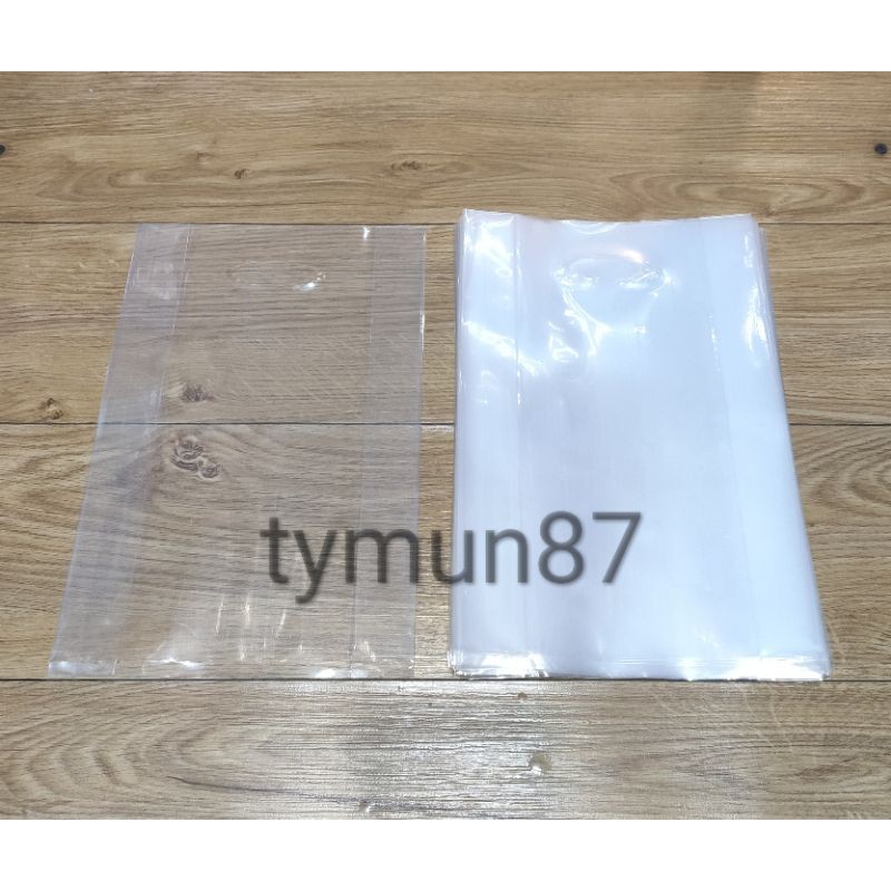 1kg túi PE trong suốt + PE đỏ bóng đẹp