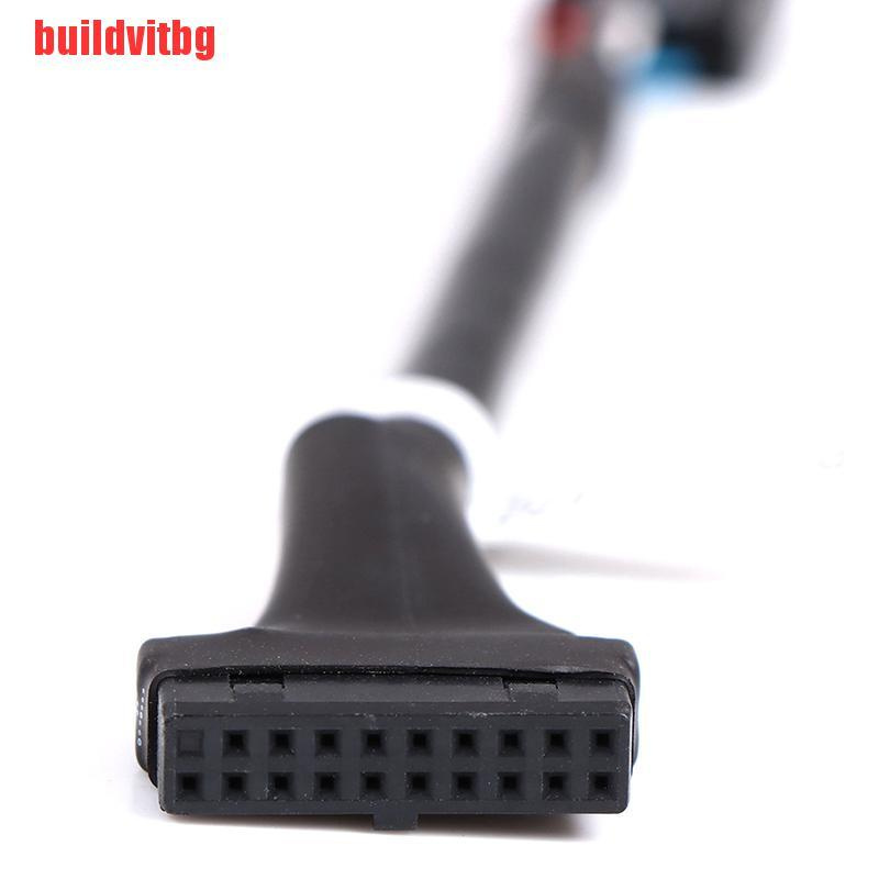 Dây Cáp Chuyển Đổi Usb 3.0 20-pin Sang Usb 2.0 9-pin Gvq