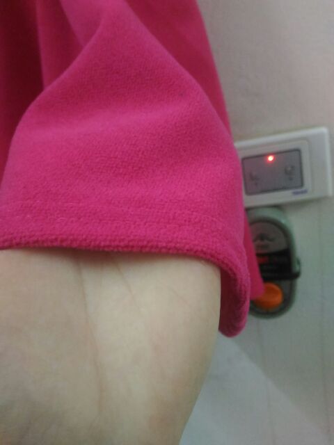 Pass váy dạ hồng sát nách SẴN