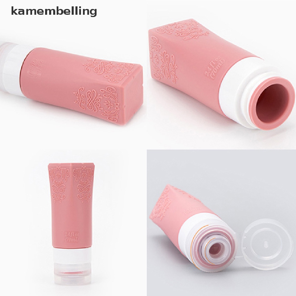 Chai Rỗng 70ML Bằng Silicone Dùng Chiết Mỹ Phẩm Khi Đi Du Lịch