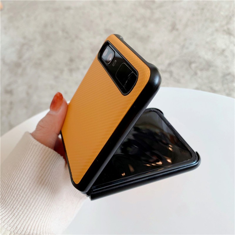 Ốp điện thoại sợi carbon chống sốc chất lượng cao cho Samsung Galaxy Z Flip 3 5G Z Flip 2