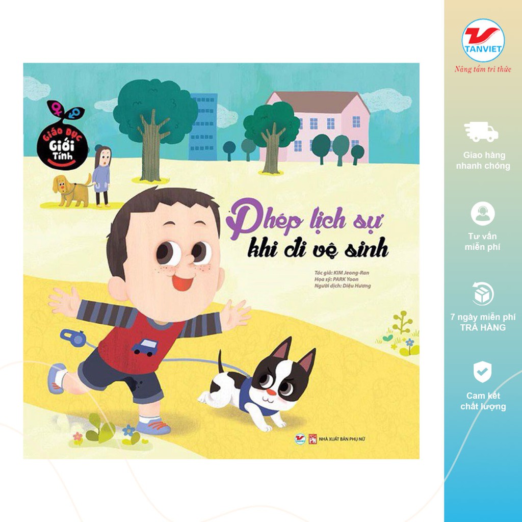 Sách - Giáo dục giới tính - Phép lịch sự khi đi vệ sinh