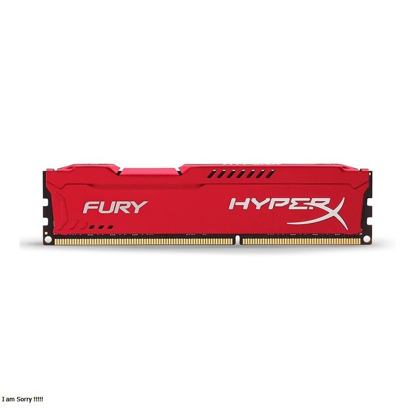 Ram 8GB Kingston Hyper X DDR3 (1X8) Bus 1600 Tản thép đỏ - (HX316C10FR/8)