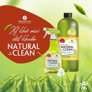 CHAI XỊT KHƯ MÙI NATURAL CLEAN 500ML CHO CHÓ MÈO
