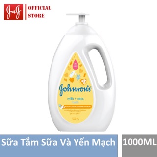 🌹Sữa Tắm Gohnson's baby chứa sữa và yến mạch - 1000ml
