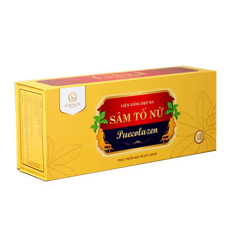Viên Uống Đẹp Da Sâm Tố Nữ Puecolazen Kohinoor(mẫu mới có mã) | BigBuy360 - bigbuy360.vn