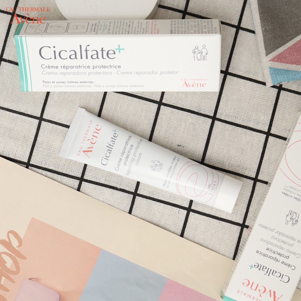 Kem dưỡng Avene Cicalfate Reparing Protective Cream phục hồi da và giảm sẹo thâm 40ml