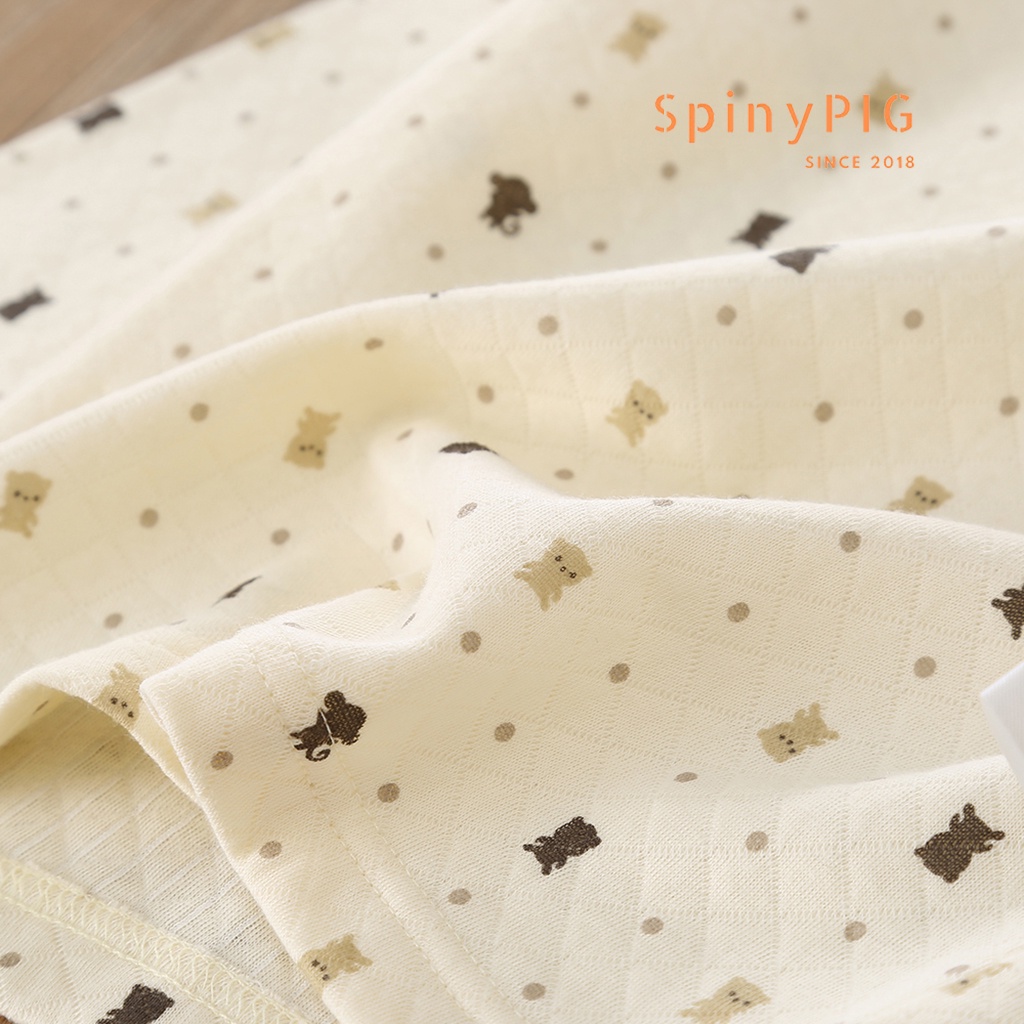 Bộ quần áo thu đông cho bé 0-5 tuổi xuất Nhật 2 lớp cotton hữu cơ tự nhiên không chất tẩy nhuộm