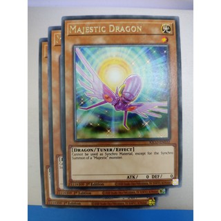 [Yugioh Funny Shop] Thẻ bài Majestic Dragon - KICO-EN032 - Rare 1st Edition