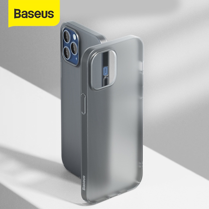 Ốp Điện Thoại Baseus Mặt Nhám Chống Vân Tay Cho iPhone 5.4/6.1/6.1 Pro/6.7inch 12
