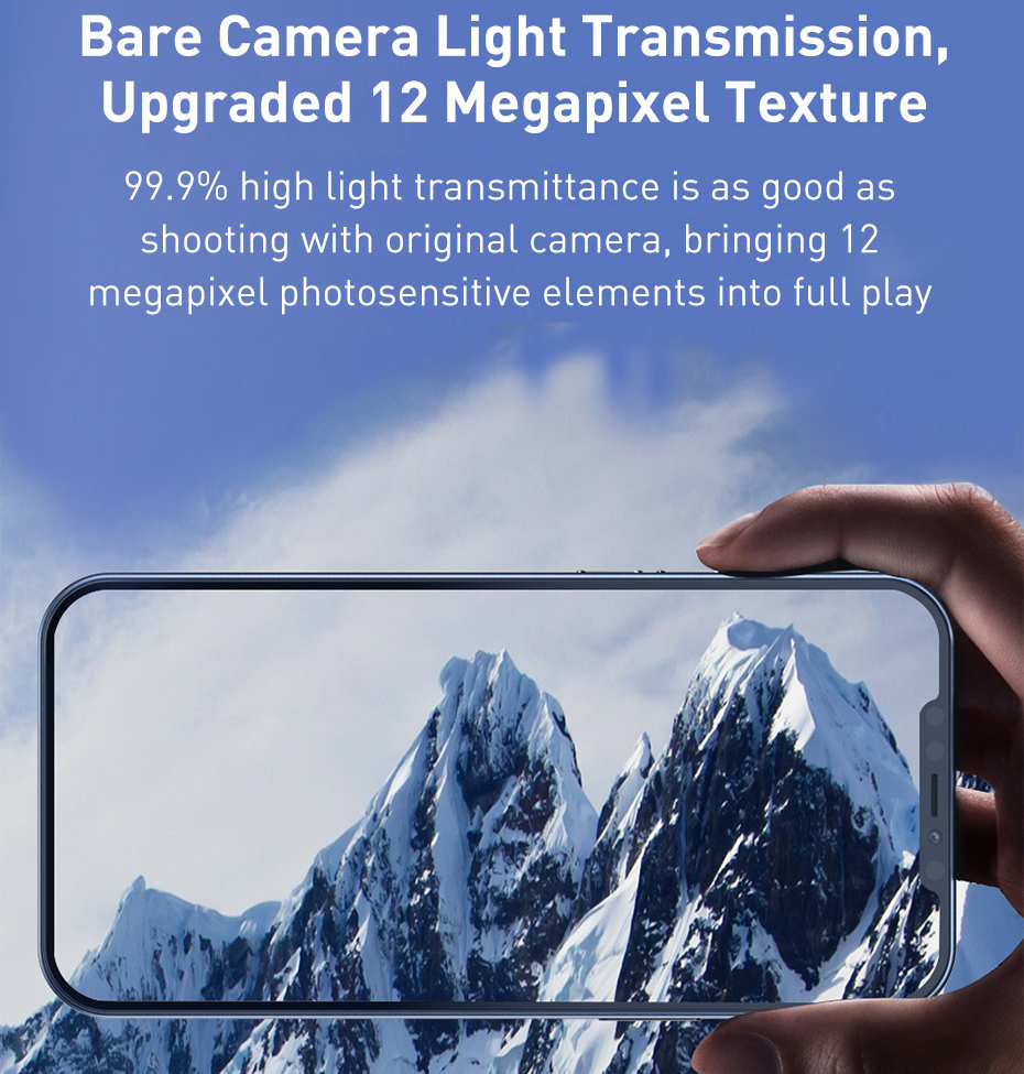 Phim bảo vệ màn hình ống kính camera cho iPhone 12/12 Pro tối đa camera sau phim bảo vệ kính cường lực