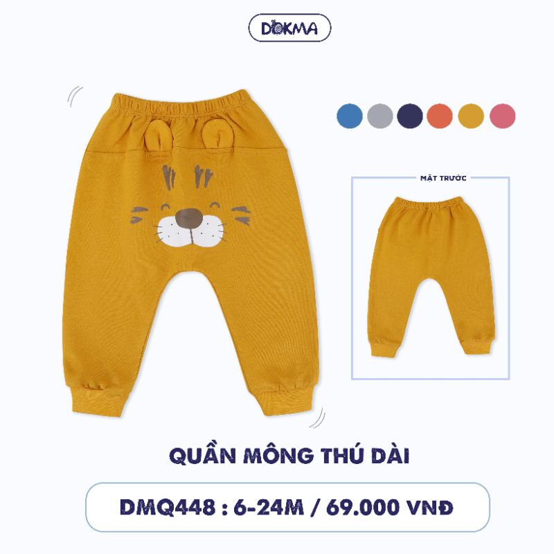 Quần đáp đũng mông thú nỉ da cá mềm mịn không bai, xù dokma
