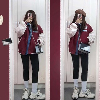Áo khoác bomber bóng chày cực chất