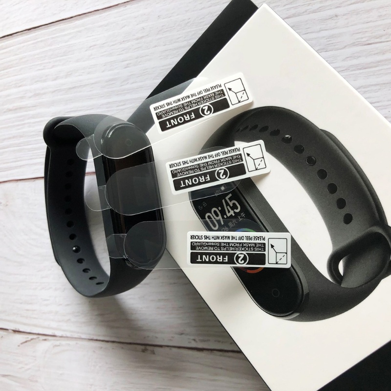 Miếng Dán TPU Mềm Chống Trầy Bảo Vệ Màn Hình Cho Đồng Hồ Mi Band 6 5 4