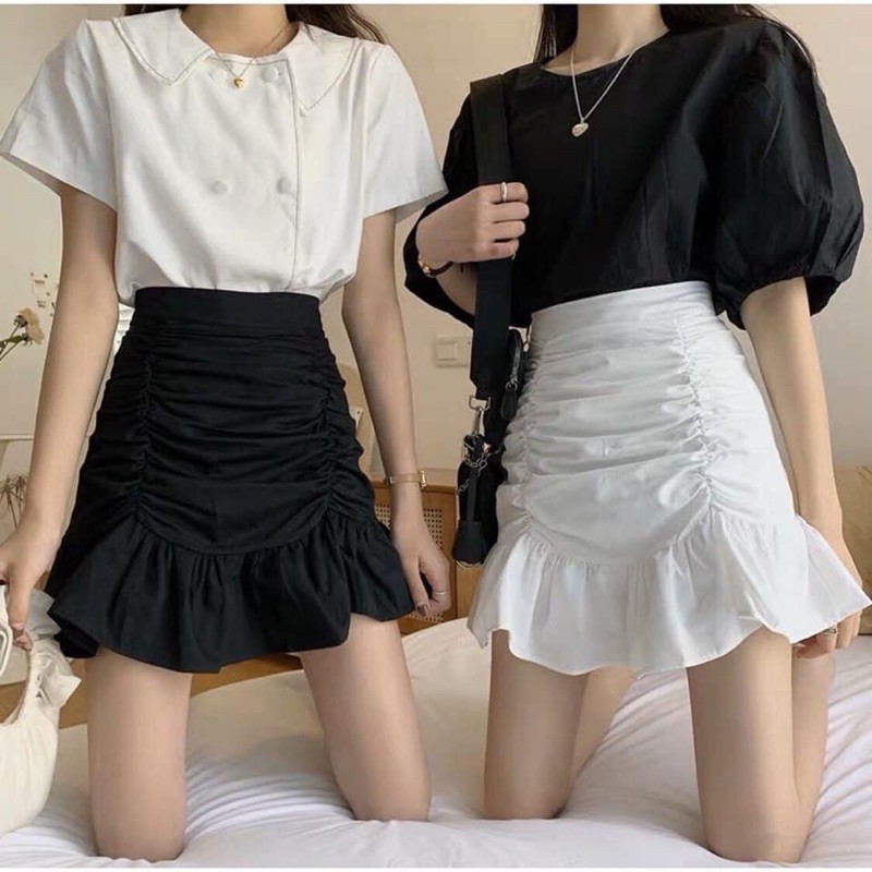 Chân váy nhún đuôi cá hàng đẹp