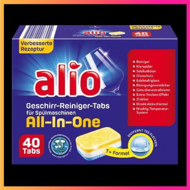 Viên rửa bát Alio All in one viên lẻ dùng thử