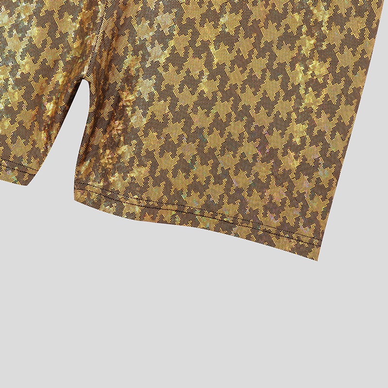 INCERUN Jumpsuit Không Tay Cổ Chữ V Trong Suốt Cho Nam