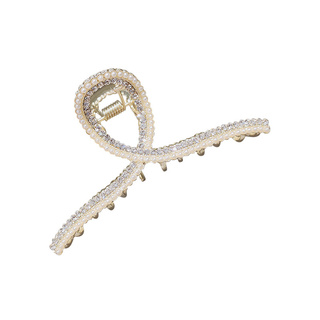 Kẹp Tóc Đính Đá 7.3 x 4cm