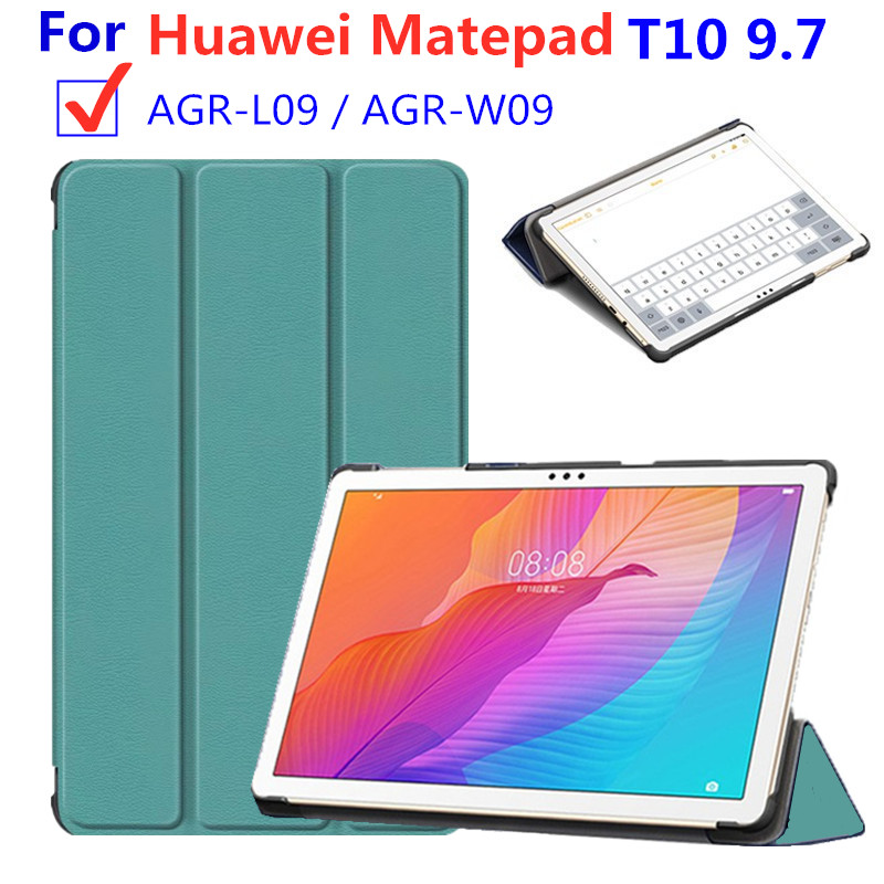 Bao da máy tính bảng nắp gập thông minh cho Huawei Matepad T10 / Matepad T10S 2020 9.7