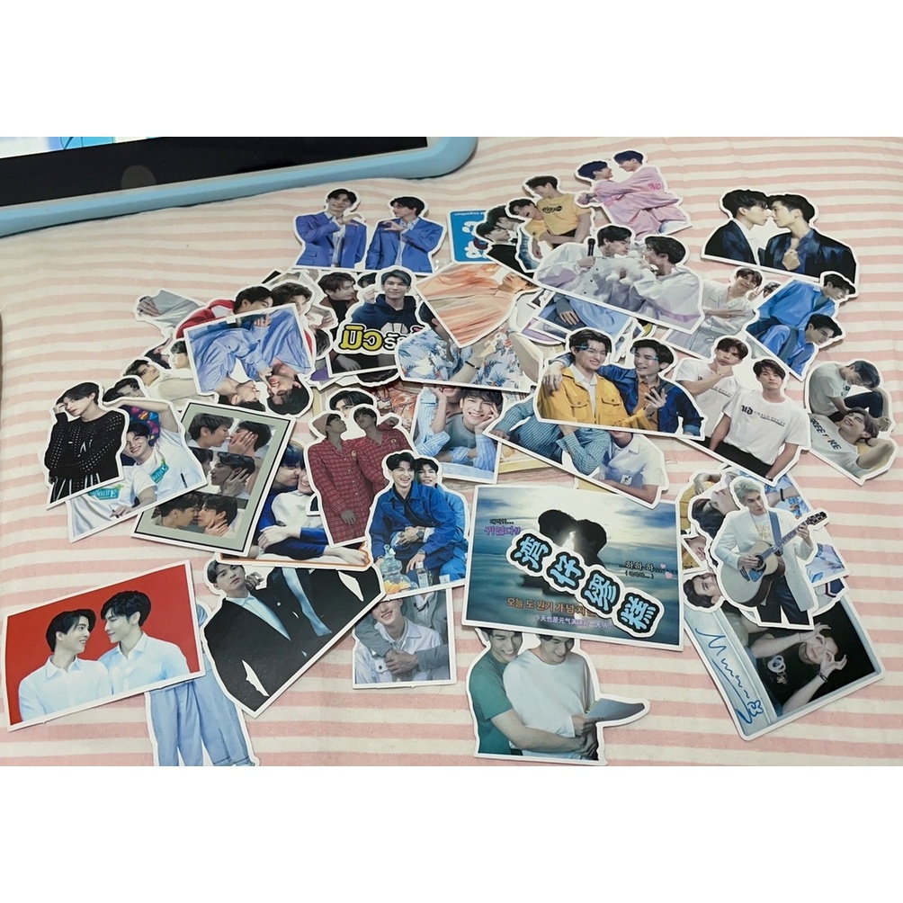 Set 56 miếng dán trang trí Laptop/điện thoại/máy tính bảng DIY hình Thái Lan